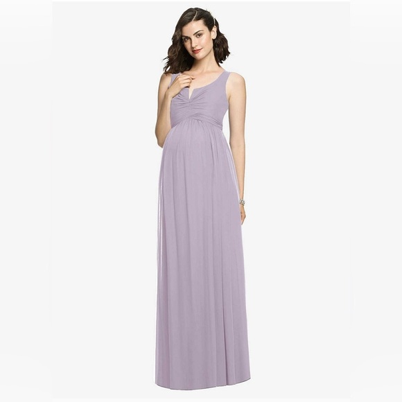 Dessy Maternity Dress Lilac Haze - Picture 1 of 4